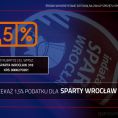 Przekaż 1,5% podatku dla Sparty Wrocław!